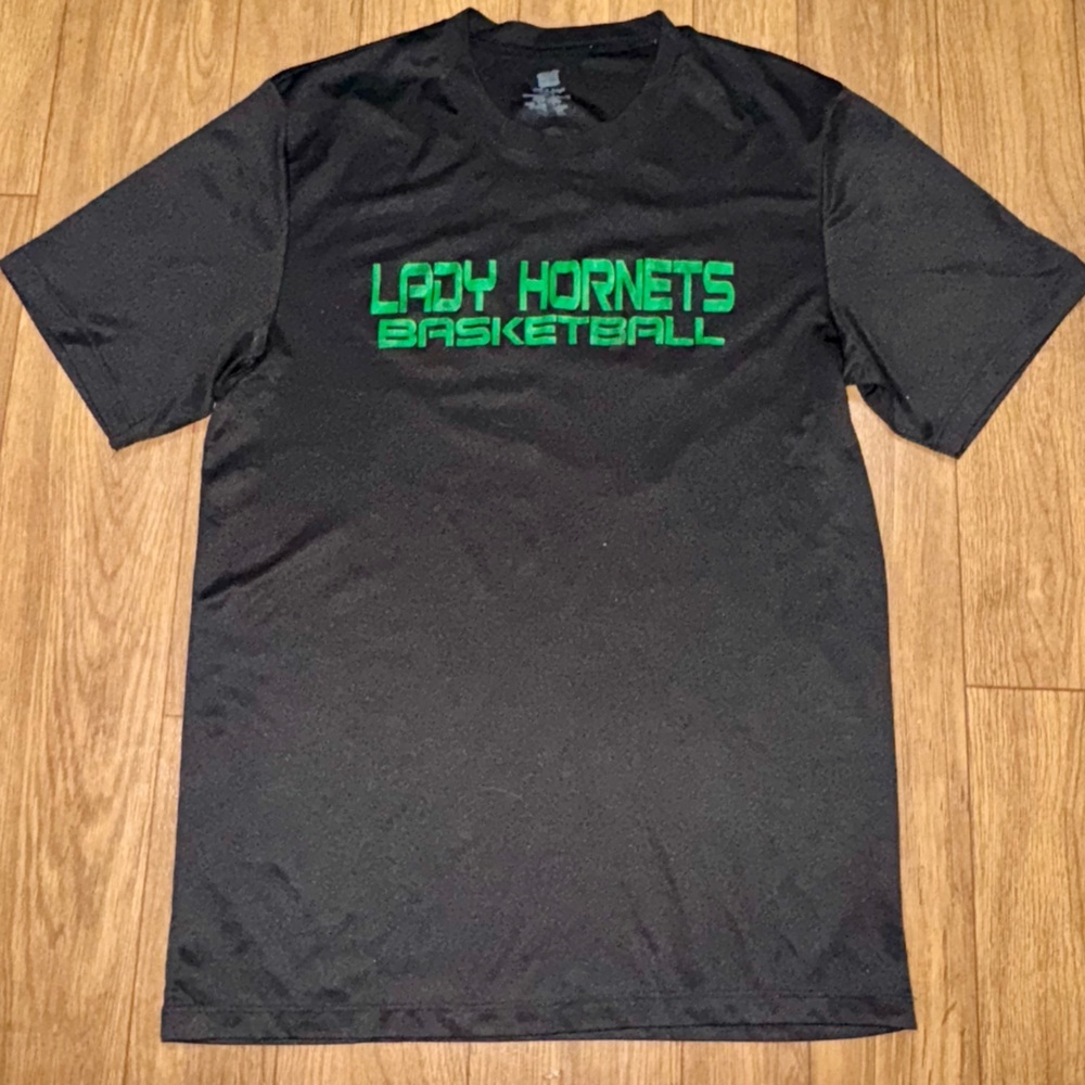 Lady Hornets Basketball Tee medium?